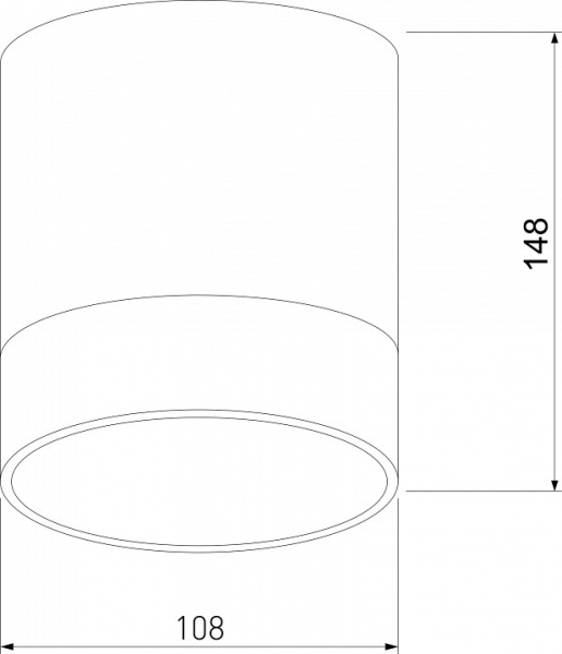 Фото Накладной светильник Elektrostandard Light LED a057160