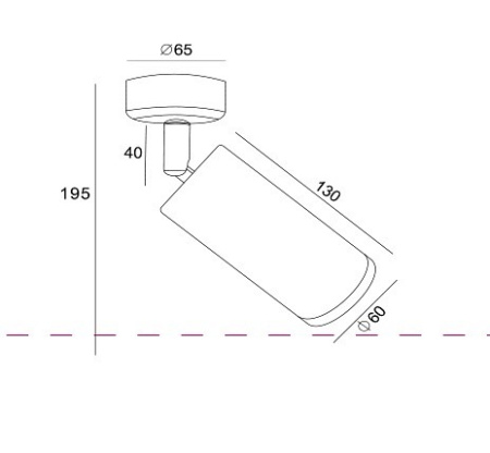 Фото Спот Maytoni Focus C017CW-01W