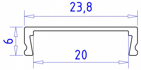 Фото Профиль накладной Ambrella Light GP GP1800AL