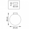 Фото Накладной светильник Lightstar Globo 812031
