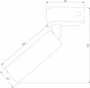 Открыть Бра Eurosvet Pitch 20143/1 LED белый Фото Бра Eurosvet Pitch 20143/1 LED белый