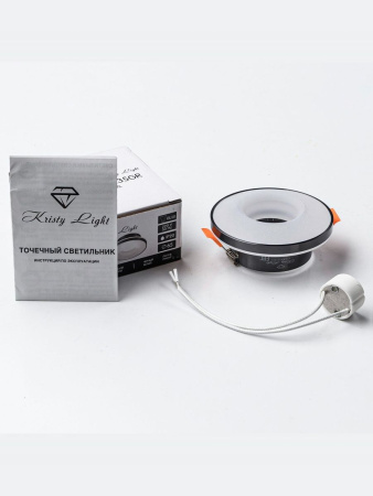 Фото Cветильник потолочный встраиваемый Kristy Light KL0135GR GU10