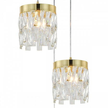 Открыть Подвесной светильник Indigo Anna 12029/3P Gold Фото Подвесной светильник Indigo Anna 12029/3P Gold