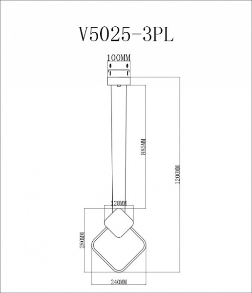 Фото Подвесной светильник Moderli Store V5025-3PL