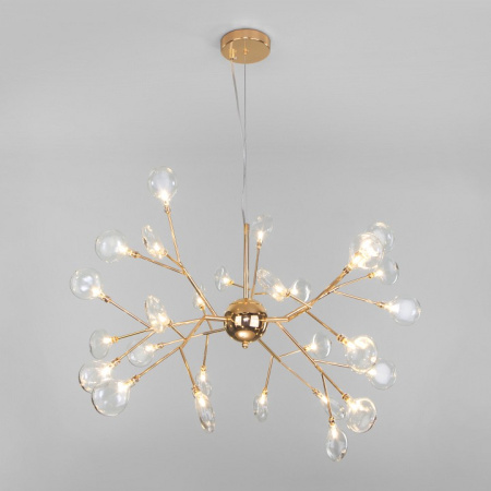 Открыть Подвесная люстра Bogate's Lamella 564 золото Фото Подвесная люстра Bogate's Lamella 564 золото