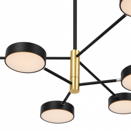 Фото Люстра на штанге Freya Tibo FR6048CL-L6GR