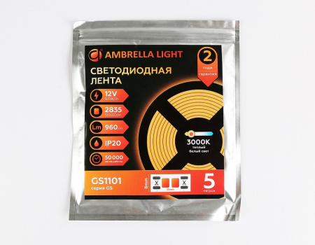 Открыть Лента светодиодная Ambrella Light GS GS1101 Фото Лента светодиодная Ambrella Light GS GS1101