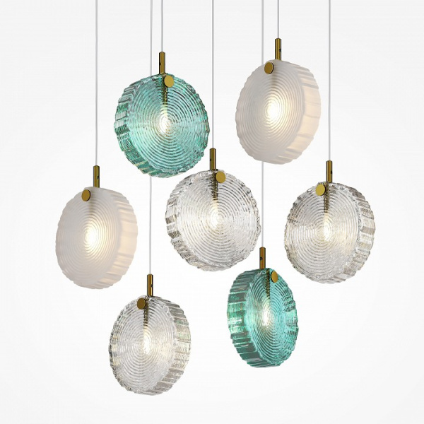 Фото Подвесная люстра Maytoni Frozen MOD254PL-07BS