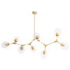 Подвесная люстра Arte Lamp Yuka A4103SP-8GO Подвесная люстра Arte Lamp Yuka A4103SP-8GO