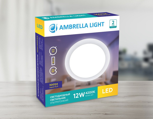 Фото Встраиваемый светильник Ambrella Light DLR 300124