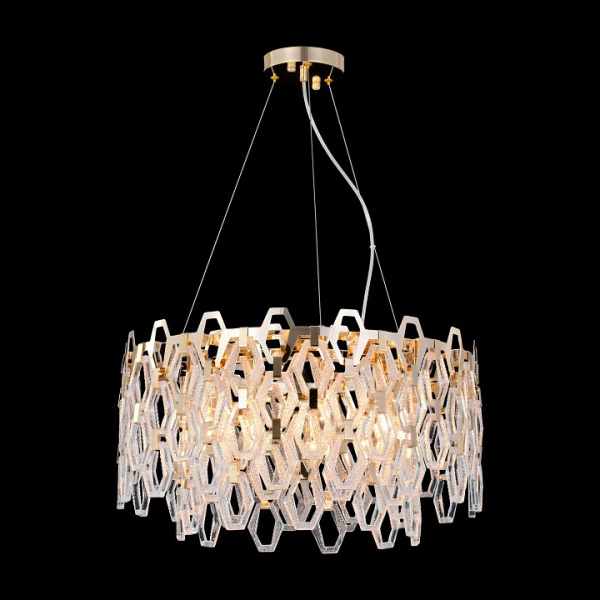 Открыть Подвесной светильник Maytoni Tissage MOD490PL-09G Фото Подвесной светильник Maytoni Tissage MOD490PL-09G