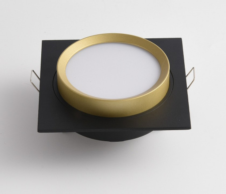 Фото Встраиваемый светильник Maytoni Hoop DL086-GX53-SQ-BG