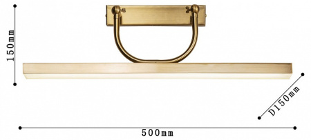 Фото Подсветка для зеркала Favourite Raya 4097-1W