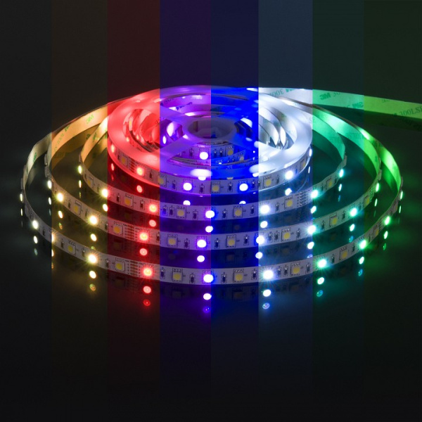 Фото Лента светодиодная Elektrostandard 24V 60Led 14,4W IP20 RGBW a053731