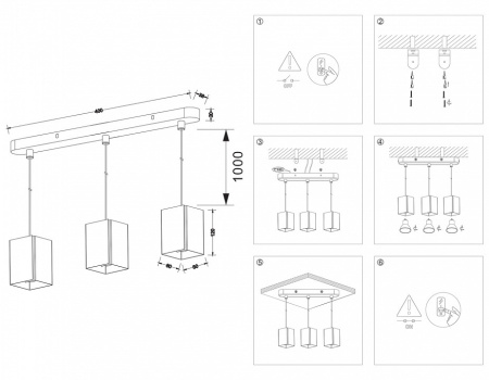 Открыть Подвесной светильник Ambrella Light TN TN5138 Фото Подвесной светильник Ambrella Light TN TN5138