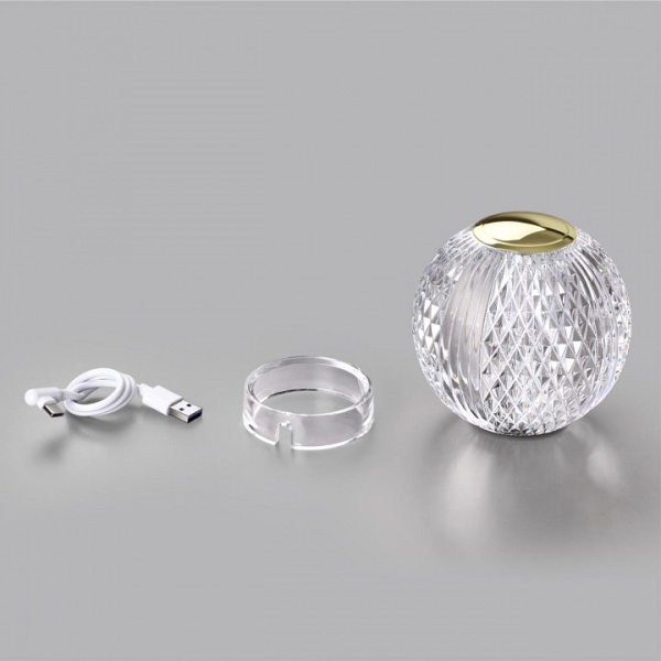 Фото Настольная лампа декоративная Odeon Light Crystal 5008/2TL