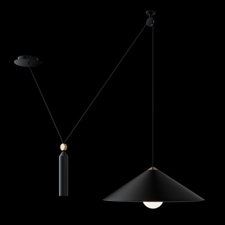 Фото Подвесной светильник Maytoni Peso P080PL-01B