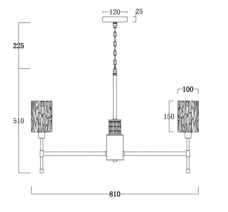 Фото Подвесная люстра Freya Elsa FR5133PL-08CH