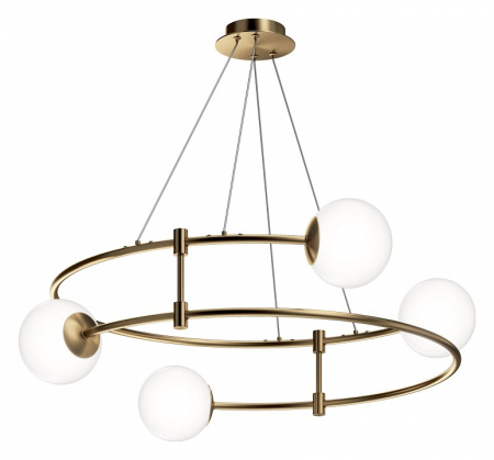 Фото Подвесная люстра Maytoni Balance MOD317PL-04G