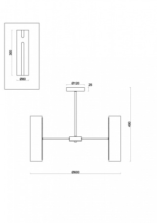 Фото Люстра на штанге Freya Fiore FR5368CL-10BS