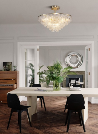 Фото Люстра на штанге Maytoni Mazzo MOD130CL-11G