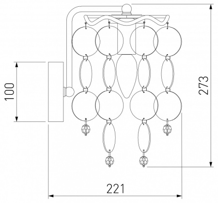 Открыть Бра Bogate's Bolla 334/1 (319/1) Фото Бра Bogate's Bolla 334/1 (319/1)