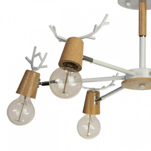 Открыть Люстра на штанге Loft it Sven 10024/6 White Фото Люстра на штанге Loft it Sven 10024/6 White