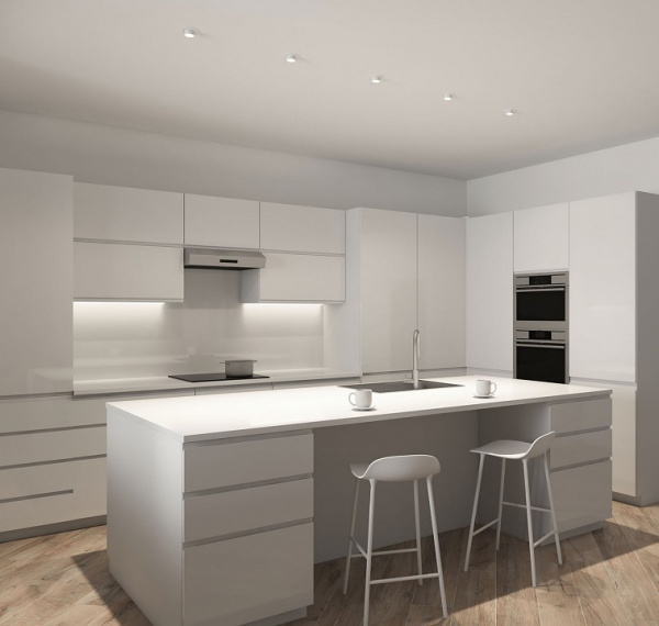Фото Встраиваемый светильник Denkirs Rond DK3120-WH