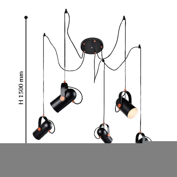 Фото Подвесной светильник Favourite Ampolla 2007-5P