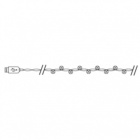 Фото Гирлянда Нить [NONE] Feron CL571 41646