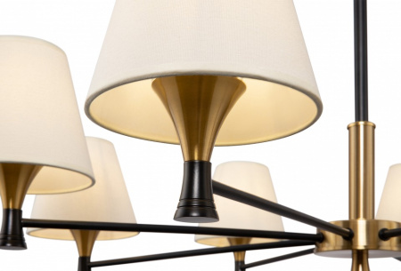 Фото Люстра на штанге Freya Perfetto FR5098PL-08BBS