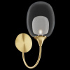 Открыть Бра Maytoni Aura MOD016WL-01BS Фото Бра Maytoni Aura MOD016WL-01BS