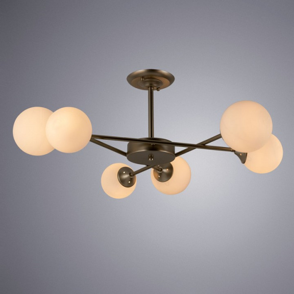 Фото Люстра на штанге Arte Lamp Marco A2703PL-6SG