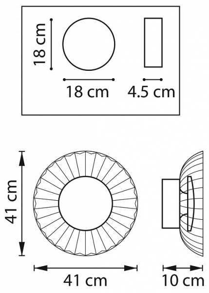 Фото Накладной светильник Lightstar Celesta 809022