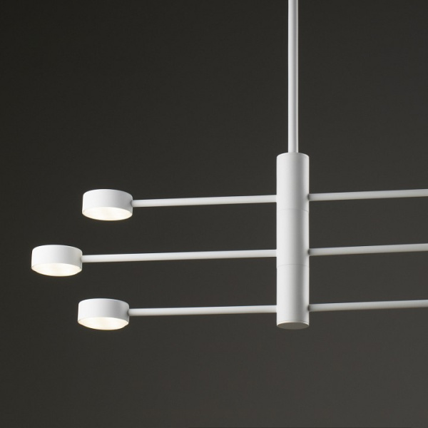 Фото Люстра на штанге Freya Tactic FR5363CL-06W