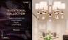 Открыть Подвесная люстра Ambrella Light TR TR4535 Фото Подвесная люстра Ambrella Light TR TR4535