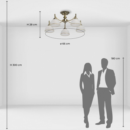 Фото Люстра на штанге MW-Light Олимп 8 318015605