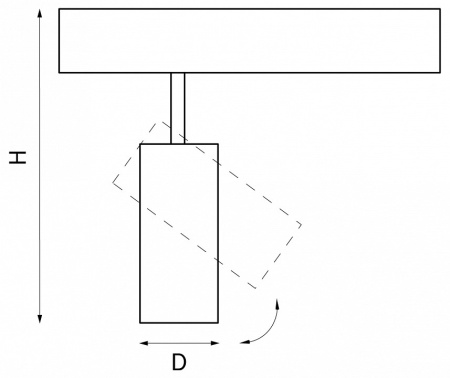 Фото Светильник на штанге Lightstar Teta 205037