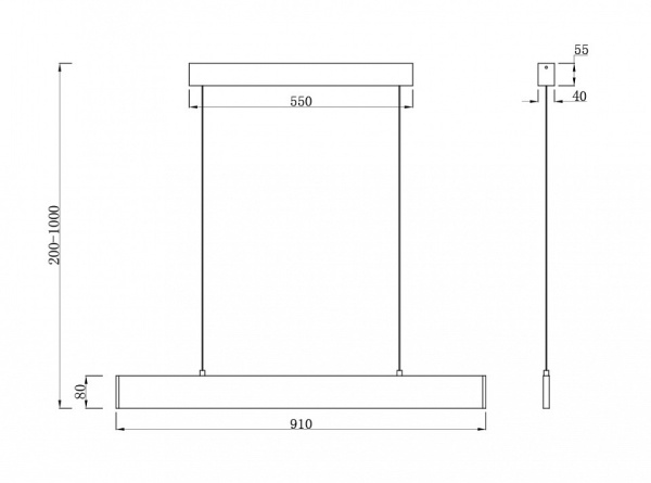 Фото Подвесной светильник Maytoni Step P010PL-L23G4K