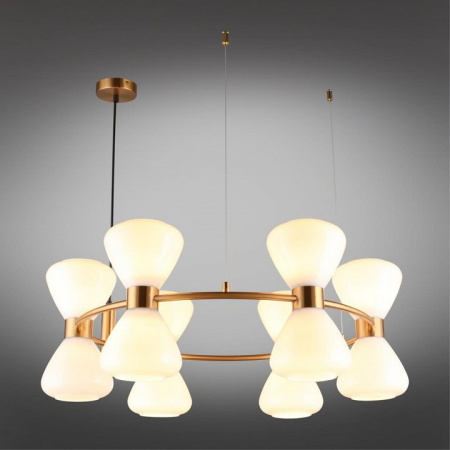 Фото Подвесная люстра Omnilux Trevasco OML-59603-12