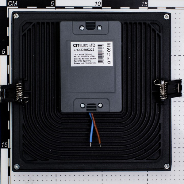 Фото Встраиваемый светильник Citilux Омега CLD50K222