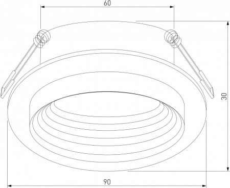 Фото Встраиваемый светильник Elektrostandard Senso a064250