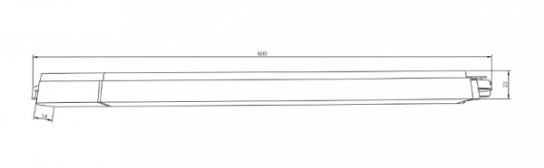 Фото Накладной светильник Maytoni Basis TR000-1-24W4K-W
