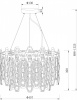 Открыть Подвесной светильник Maytoni Tissage MOD490PL-07G Фото Подвесной светильник Maytoni Tissage MOD490PL-07G