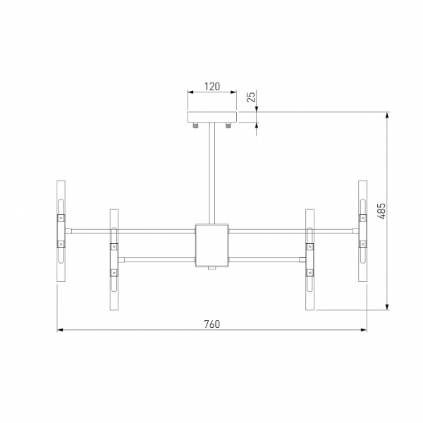 Фото Люстра на штанге Bogate's Bastone 346 Smart