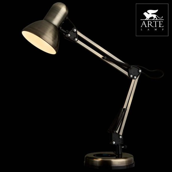 Фото Настольная лампа офисная Arte Lamp Junior A1330LT-1AB