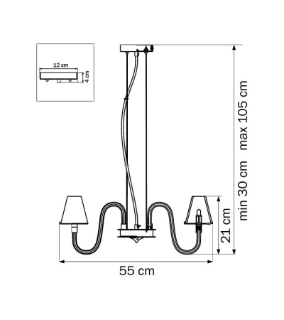 Фото Подвесная люстра Lightstar Bianco 760086