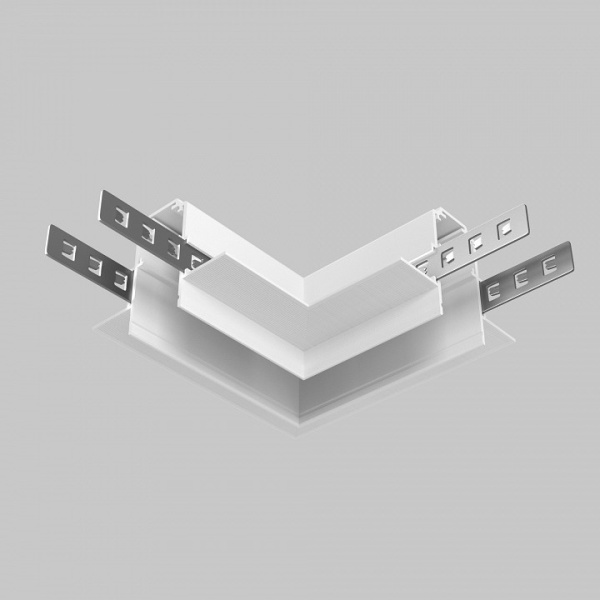 Фото Соединитель угловой L-образный для треков встраиваемых Maytoni Accessories for tracks Exility TRA034CL-42.12W