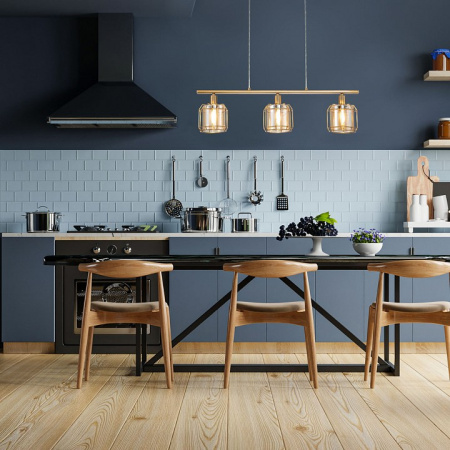 Фото Подвесной светильник Escada Midland 10188/3S Brass