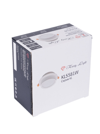 Фото Светильник потолочный встраиваемый Kristy Light KL5581 GX53